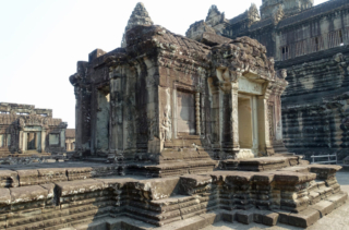 One of the inner library buildings