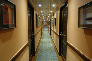 Hallway to our room