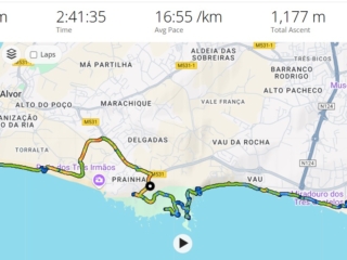 Our route