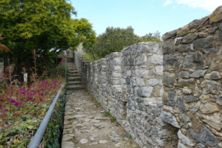 Tavira castle wall