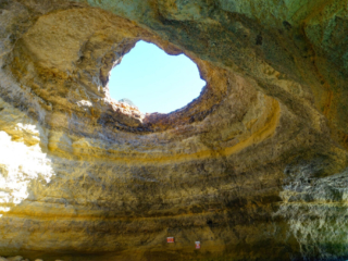 Inside Benagil Cave