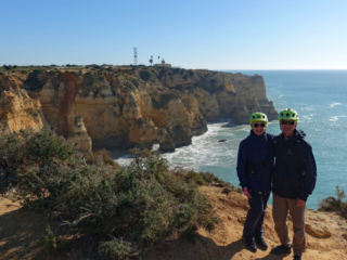 Ponta da Piedade in the background