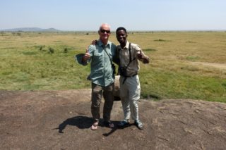 Blair and Hassan on Gong Rock