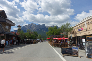 Main Street in Canmore