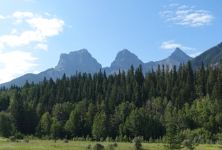 Three Sisters mountains