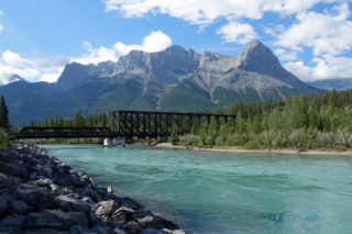 Bow River in Canmore