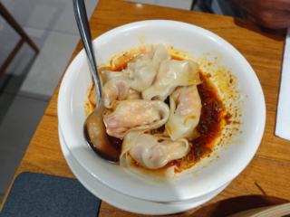 Spicy Shrimp Won Tons