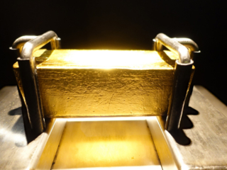 This gold bar was worth $2 million AUD the day we visited