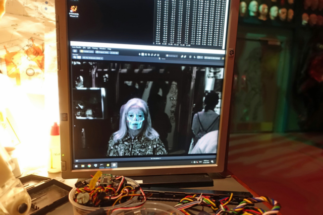 My face mapped for a moveable skull