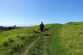 The start of the trail