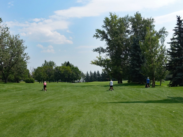 Golf with the family